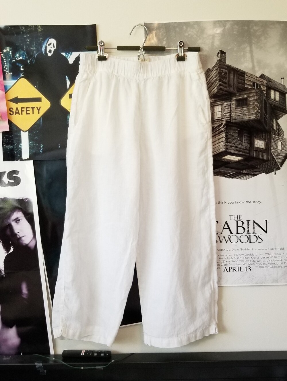 100% Linen Wide Leg Pants
